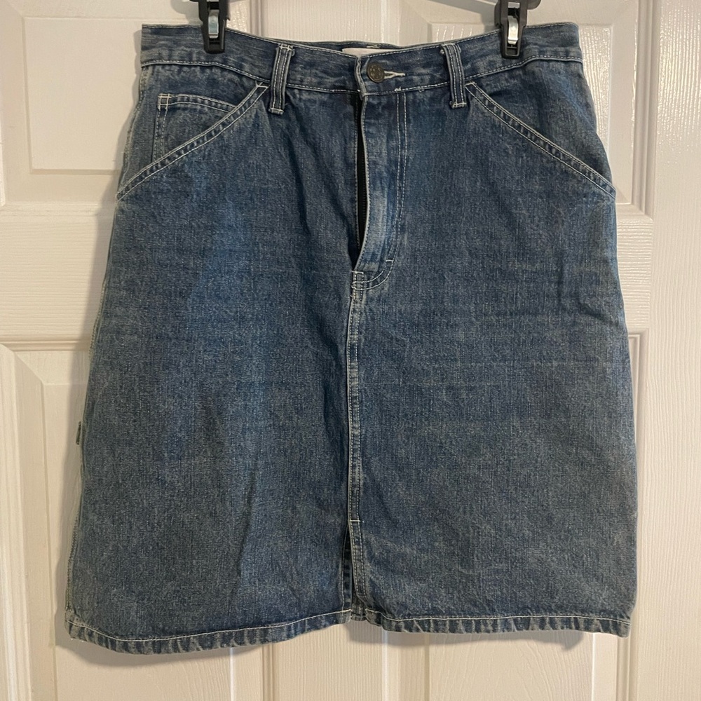Retro Denim Skirt